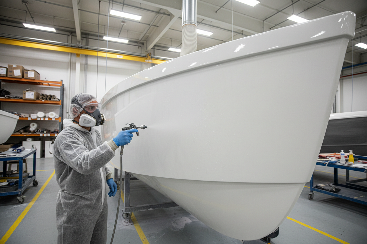 marine manufacturing mold release